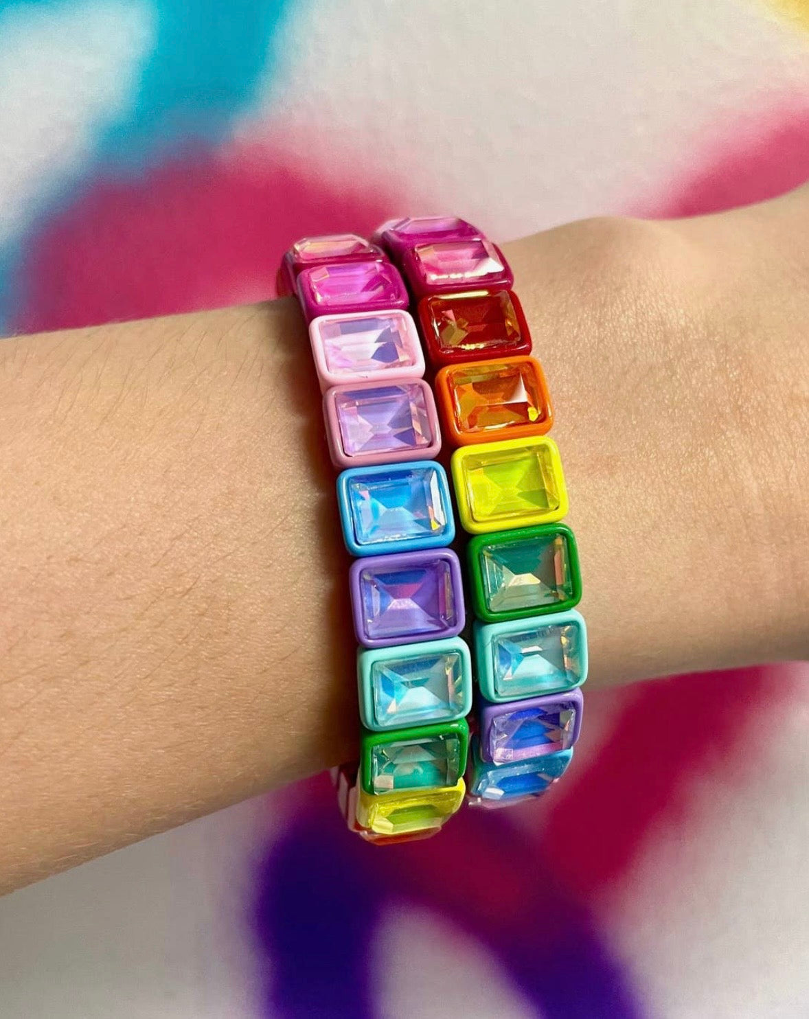 Rainbow Bowie Bracelet