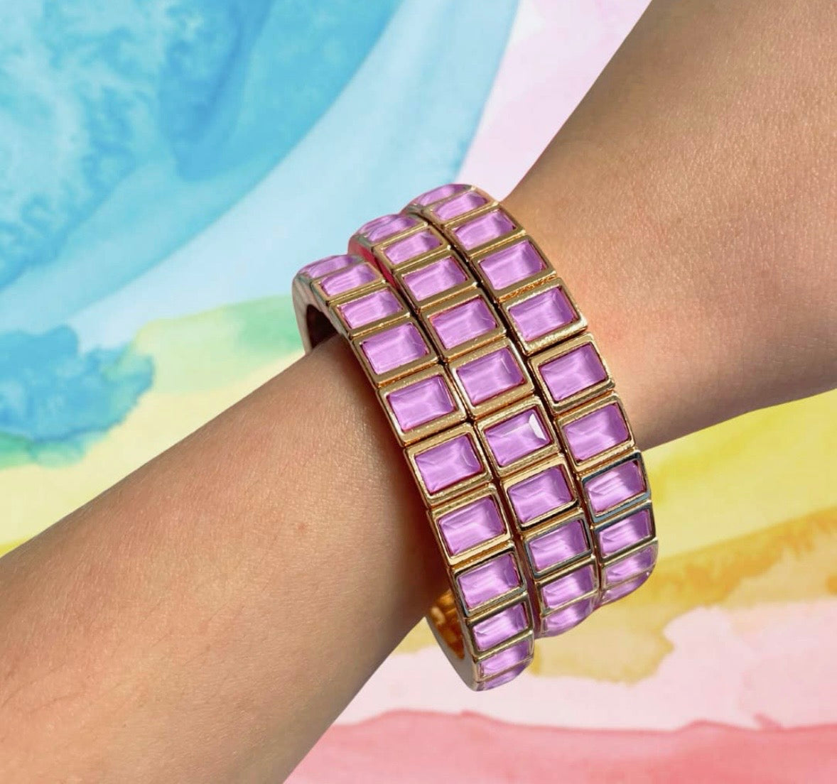Lavender Kris Bracelet