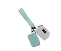 Mint/White LuLu Mac Double Pouch Wristlet