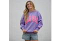 LuLu Purple/Pink Puff Sweatshirt