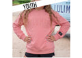 Youth Peach Mono Sweatshirt