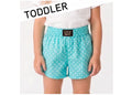 Toddler Aqua Mini Dot shorts
