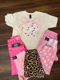 Monogram Football Tee