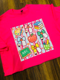 Teacher Tee-Hot pink