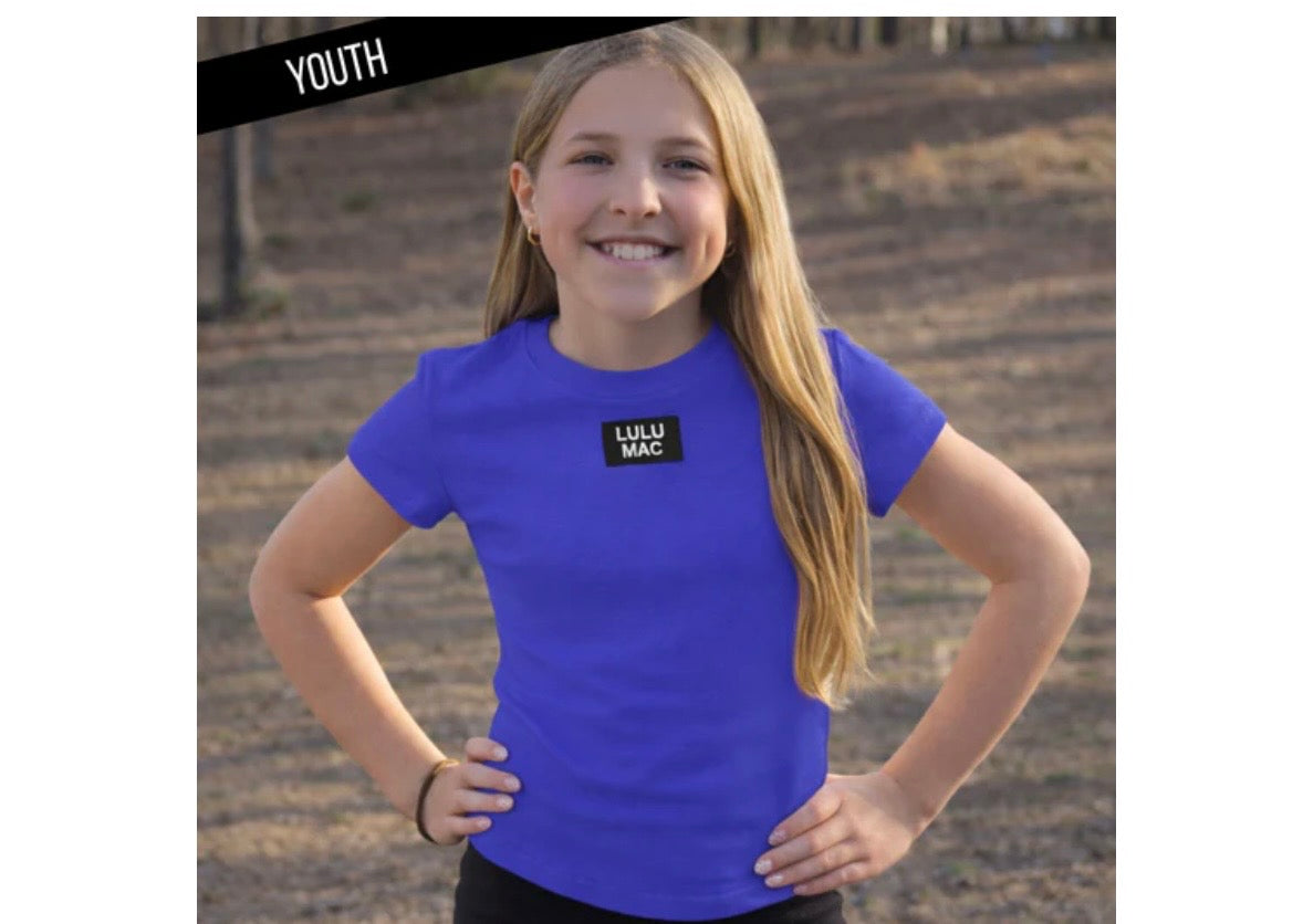 Youth Babydoll Top-Royal Blue