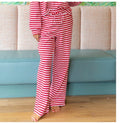 LuLu Red Stripe Pant