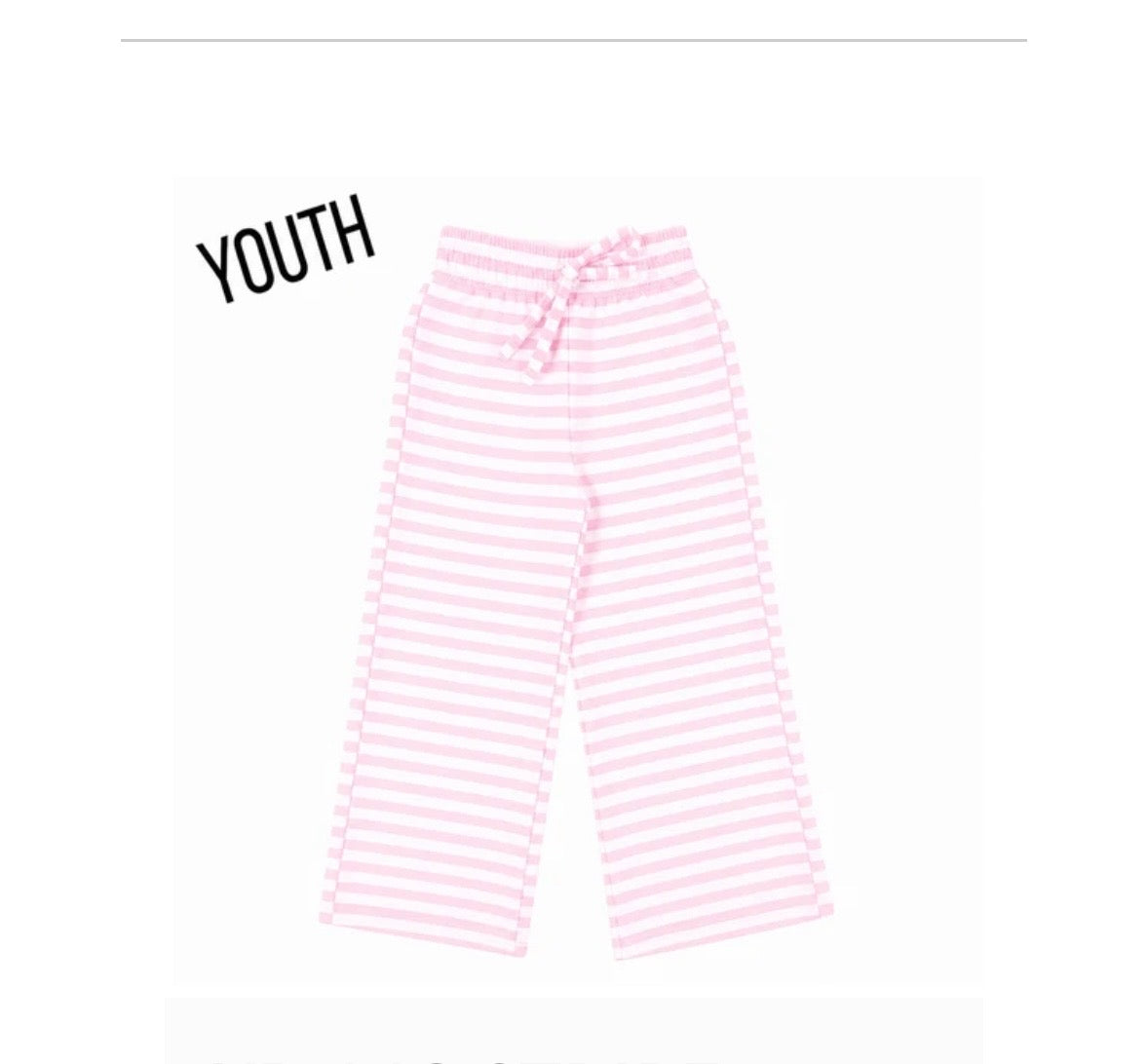 Youth Monochrome Pant-Light Pink