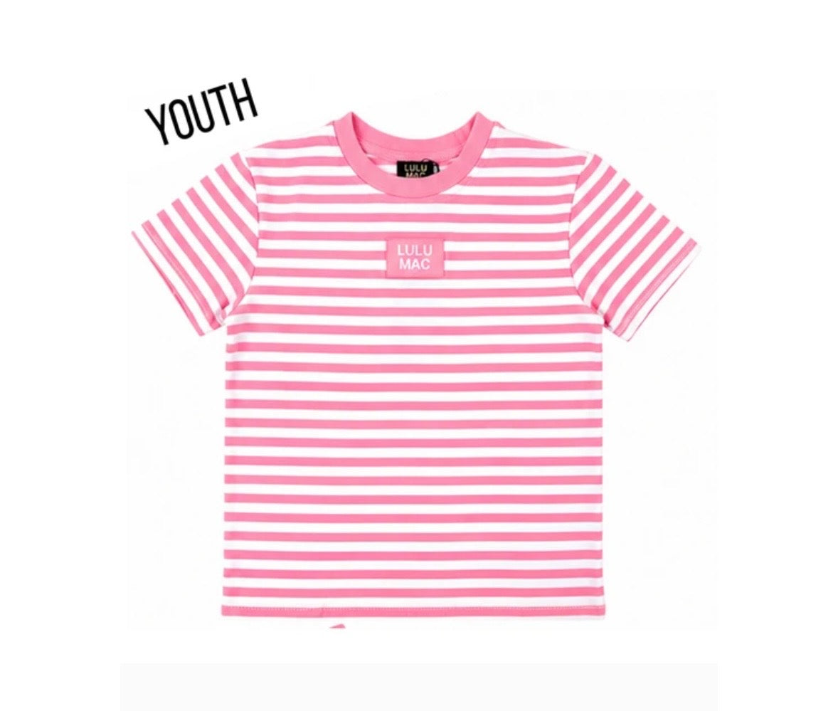 youth Monochrome BabyDoll Top-Neon Pink