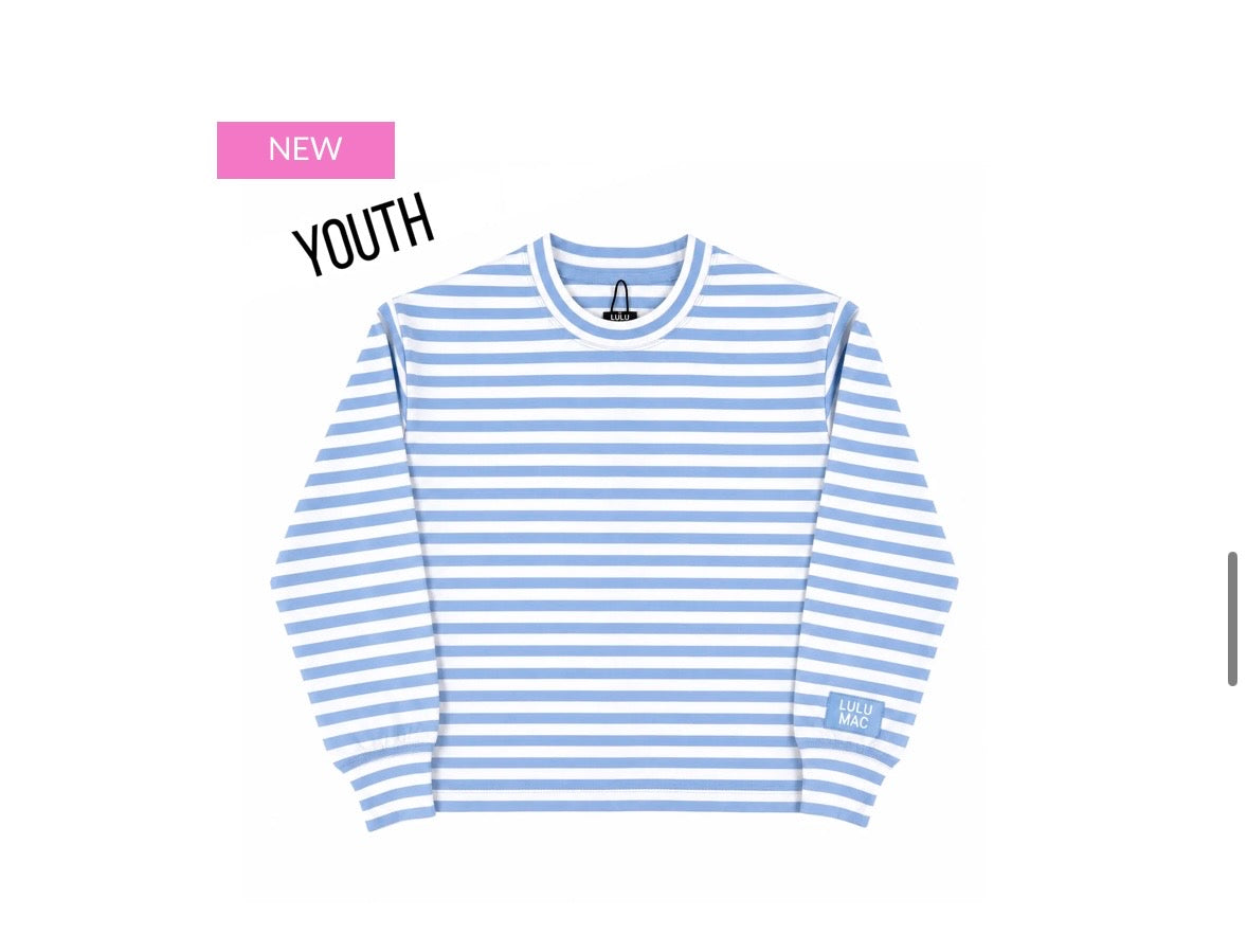 Youth Monochrome Longsleeve-Light blue