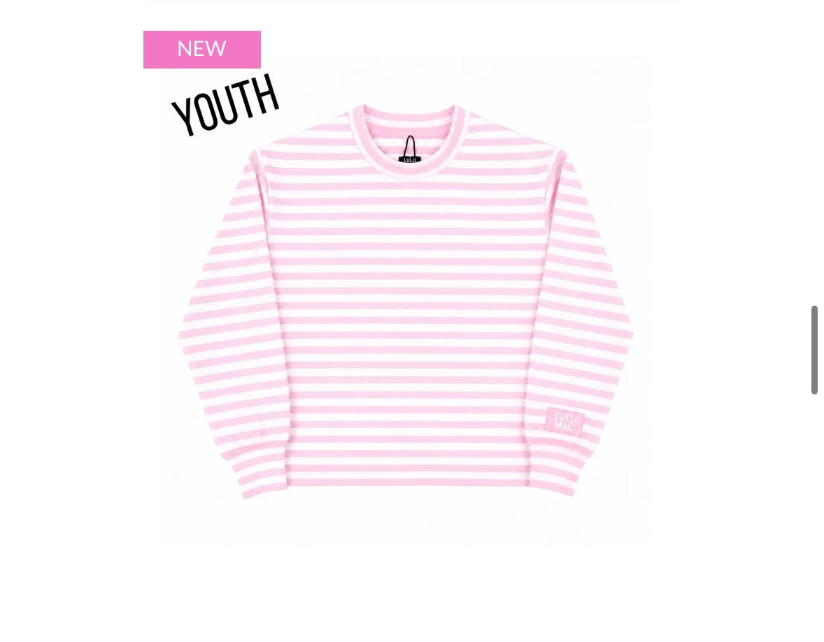 Youth Monochrome Longsleeve-Light Pink