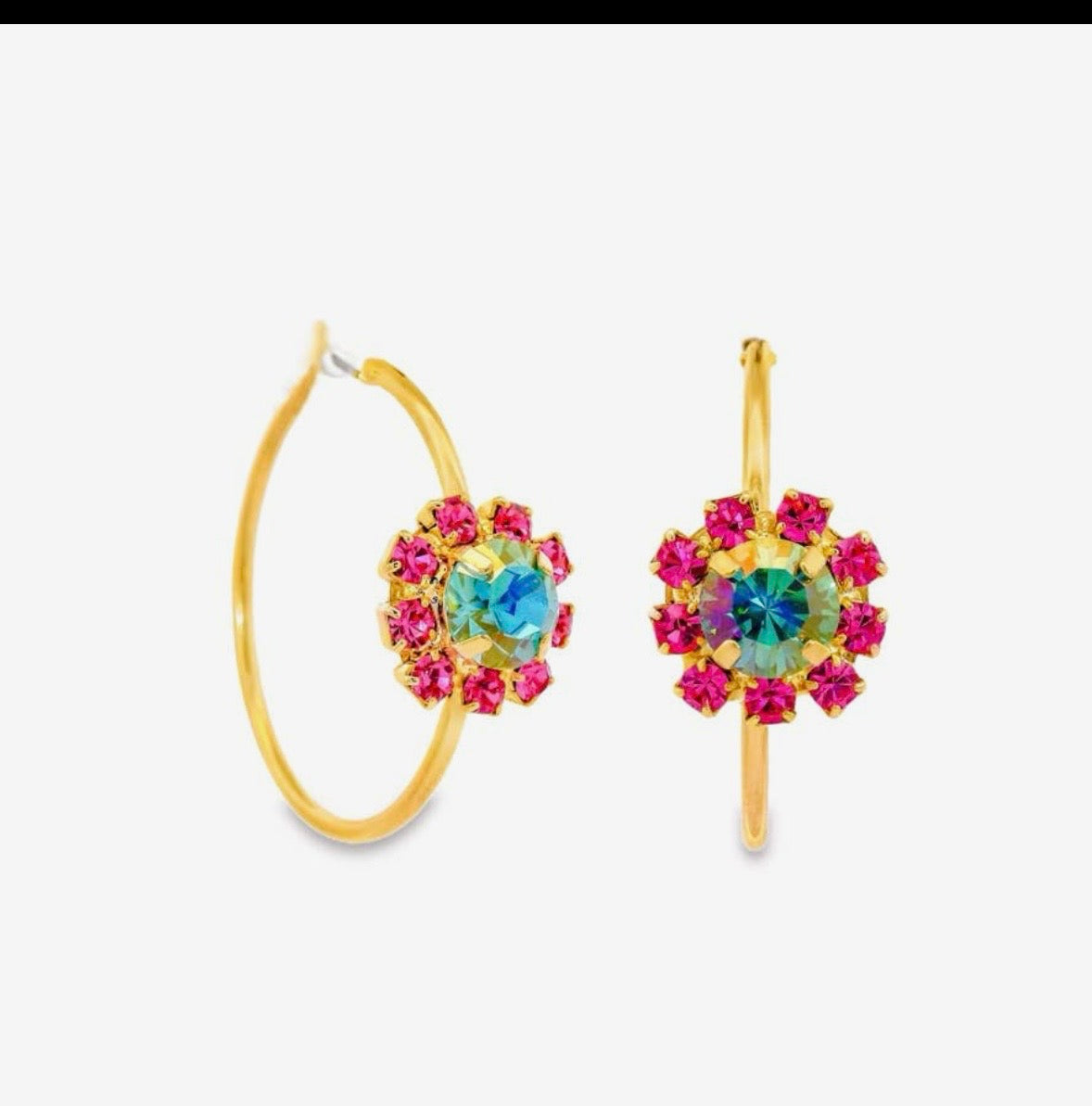 Mini Bianca Hoops