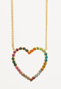 Open Heart Necklace