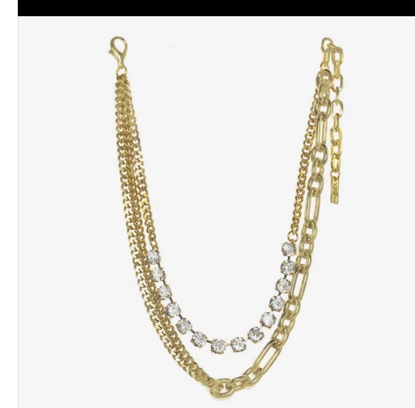 Cricket Necklace- Antique Gold