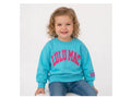 Toddler Blue w/ Hot Pink Sweatshirt