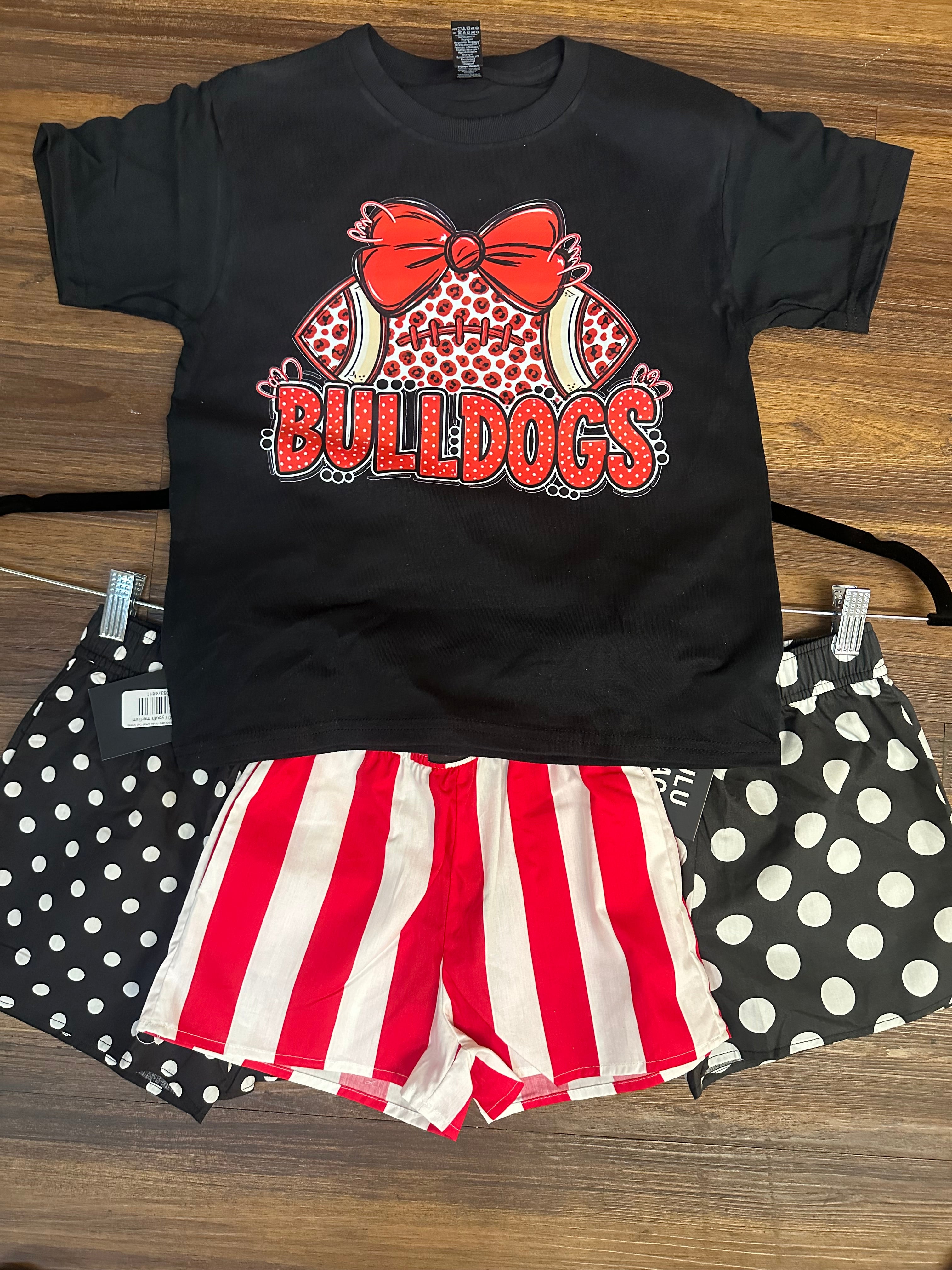 Bow Football Tee