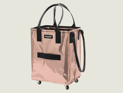 CROWN rolling tote bag