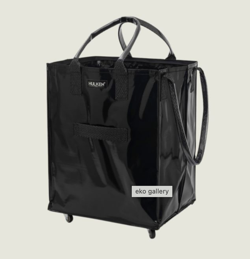 CROWN rolling tote bag